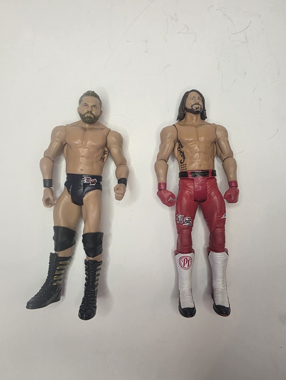 Used Lot Of 2 2017 WWE Wrestling Action Figures 6.5" Articulated